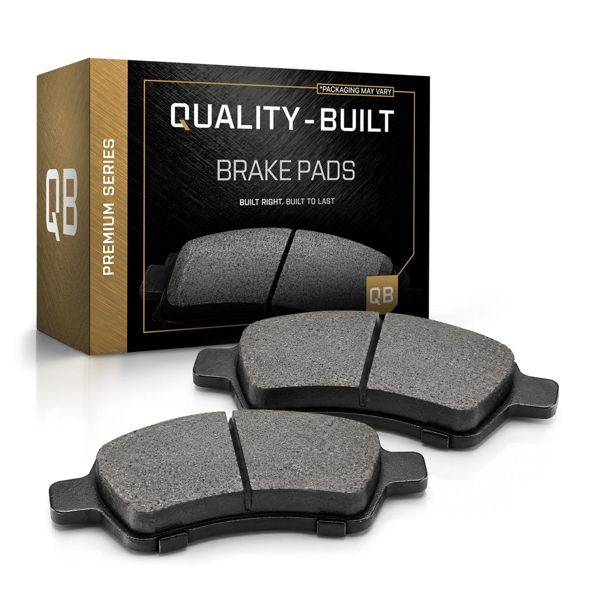 QUALITY-BUILT Premium Ceramic Rear Brake Pads w/Hardware BP0835C