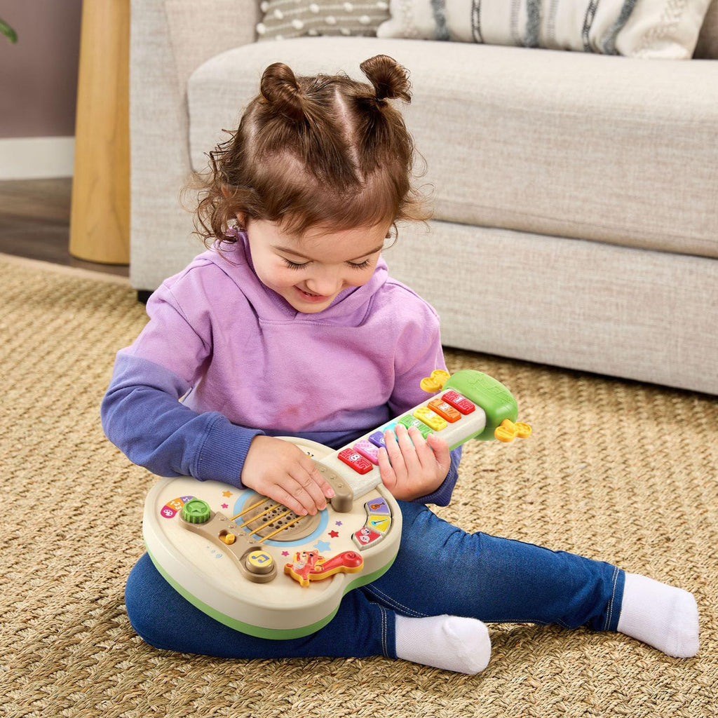 Strum and Count Wooden Guitar, Musical Toddler Toy