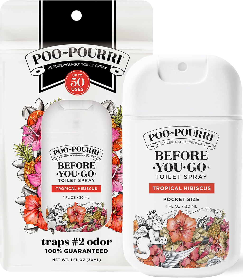 Before-You-Go Pocket Toilet Spray, Tropical Hibiscus, 1 Fl Oz