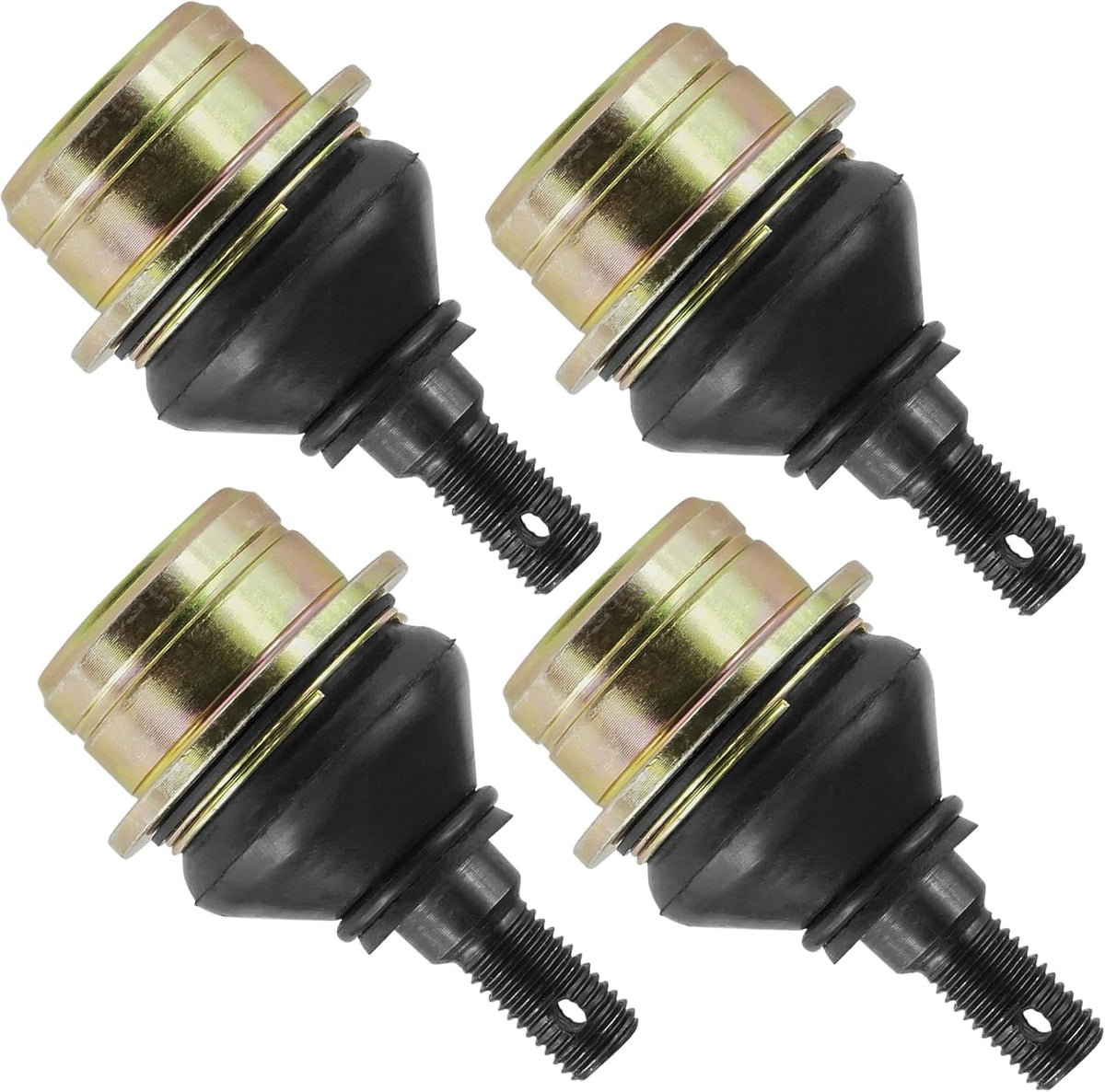 Caltric 4 Upper and Lower Ball Joints Compatible With Suzuki Kingquad LT-A750X LTA750X 2008-2026