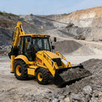High-Efficiency Towable Backhoe Loader Industrial Backhoe Earth-Moving Machinery Versatile Digging and Loading