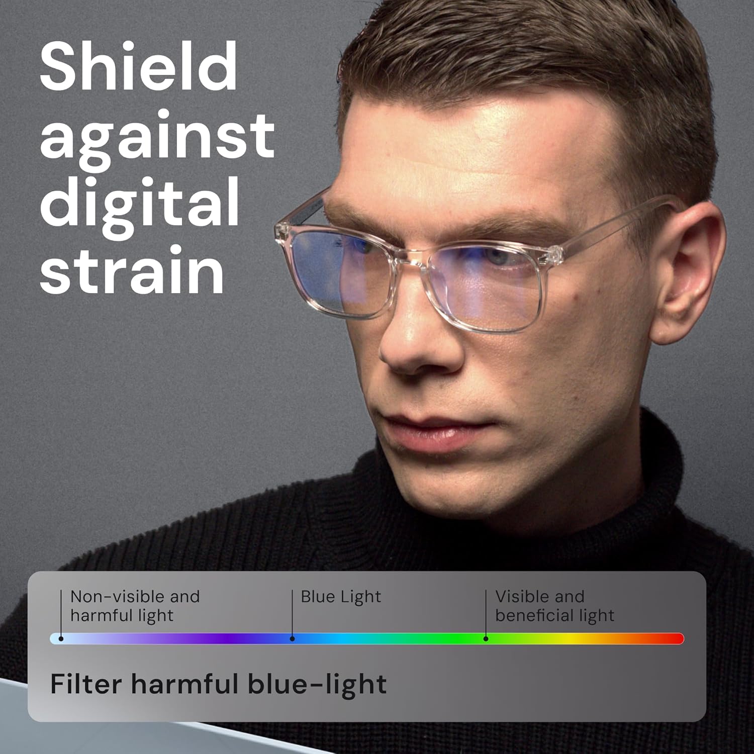 Blue Light Blocking Glasses - 2 Pack | Anti UV Ray