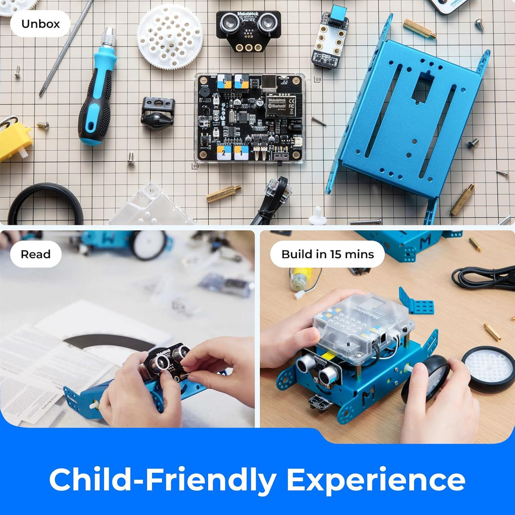 mBot STEM Coding Toys Robotics for Kids Ages 8-12 | Learn to Code with Scratch & Arduino, STEM Robot Kits & Toys