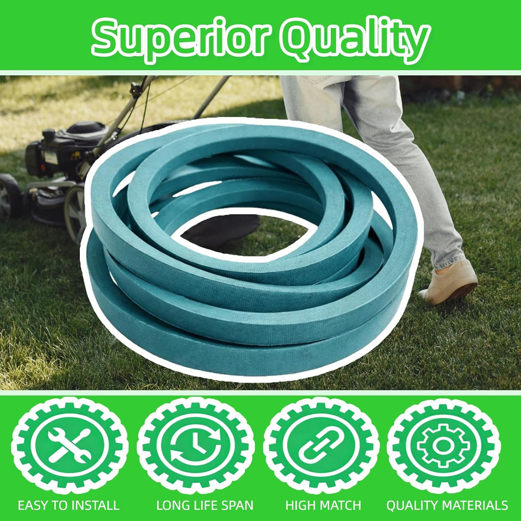 1/2" x 99"Lawn Mower Tractor Deck Belt for MTD 754-0440 954-0440 MTD LT-16 LT-165 LT-18 LT-185 with 46" Deck Toro 94-4291
