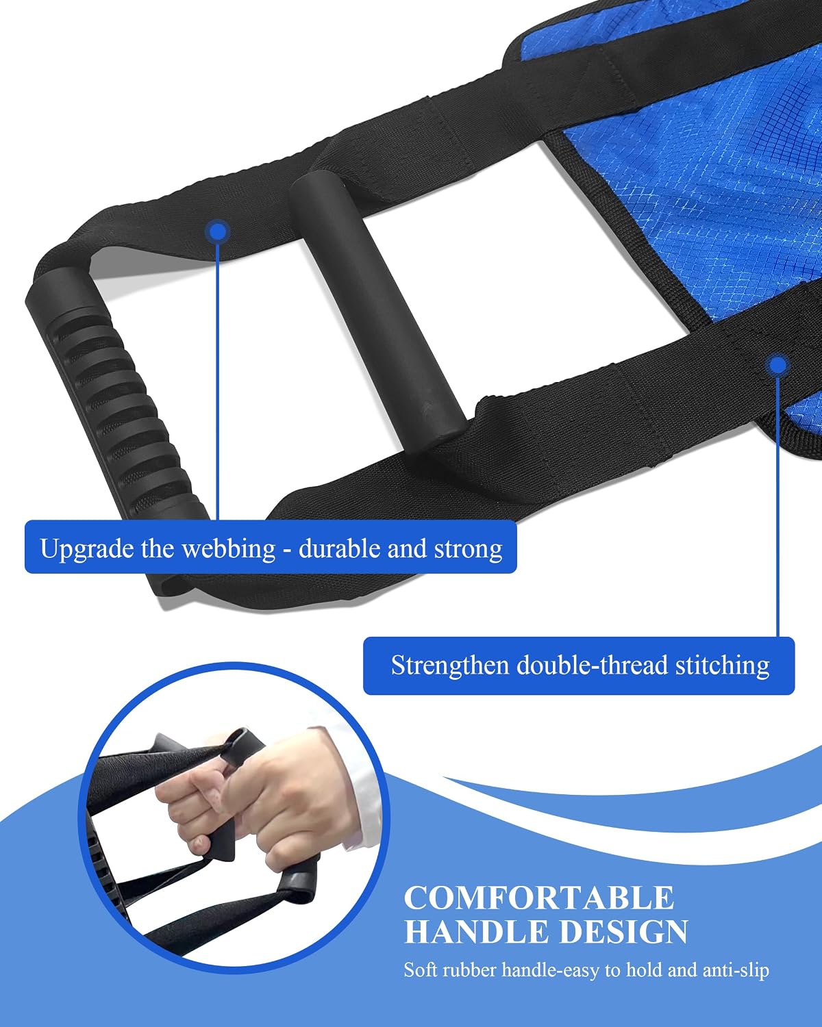 Transfer Sling Lift Assist Gait Belt for Seniors and Disabled