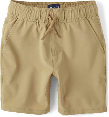 Boys' Uniform Quick Dry Jogger Shorts