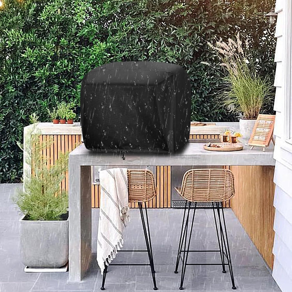 Woodfire Outdoor Pizza Oven Cover for Ninja Woodfire Outdoor Pizza Oven OO101 Series，Adjustable Drawstrings and