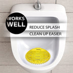 Urinal Screen Deodorizer, 50 Pack Cakes and Pads