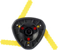 Weed Warrior Push-N-Load 3-Blade Trimmer Head Accessory, Universal Fit