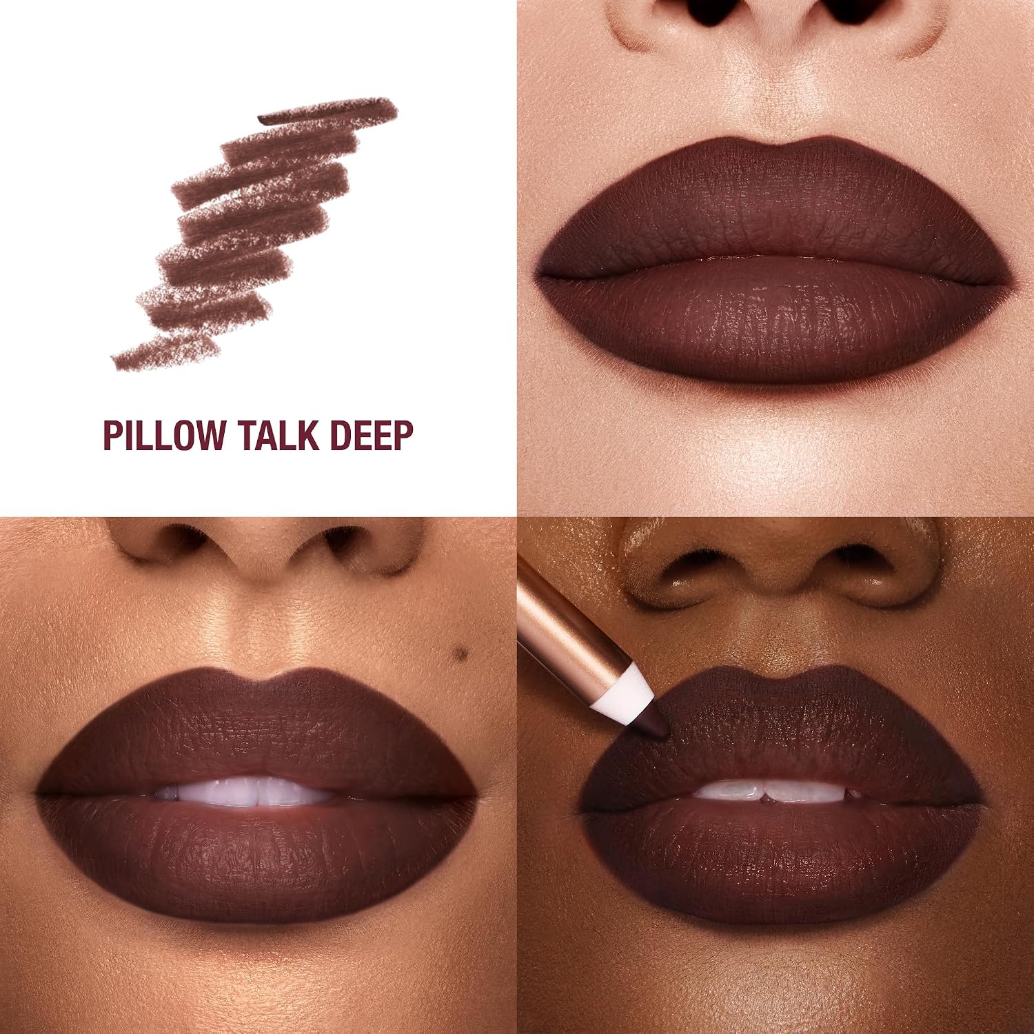 Lip Cheat Lip Liner Pencil - Gives Lips a Fuller-Looking, Defined Pout - Enriched with Jojoba Oil & Hyaluronic Acid