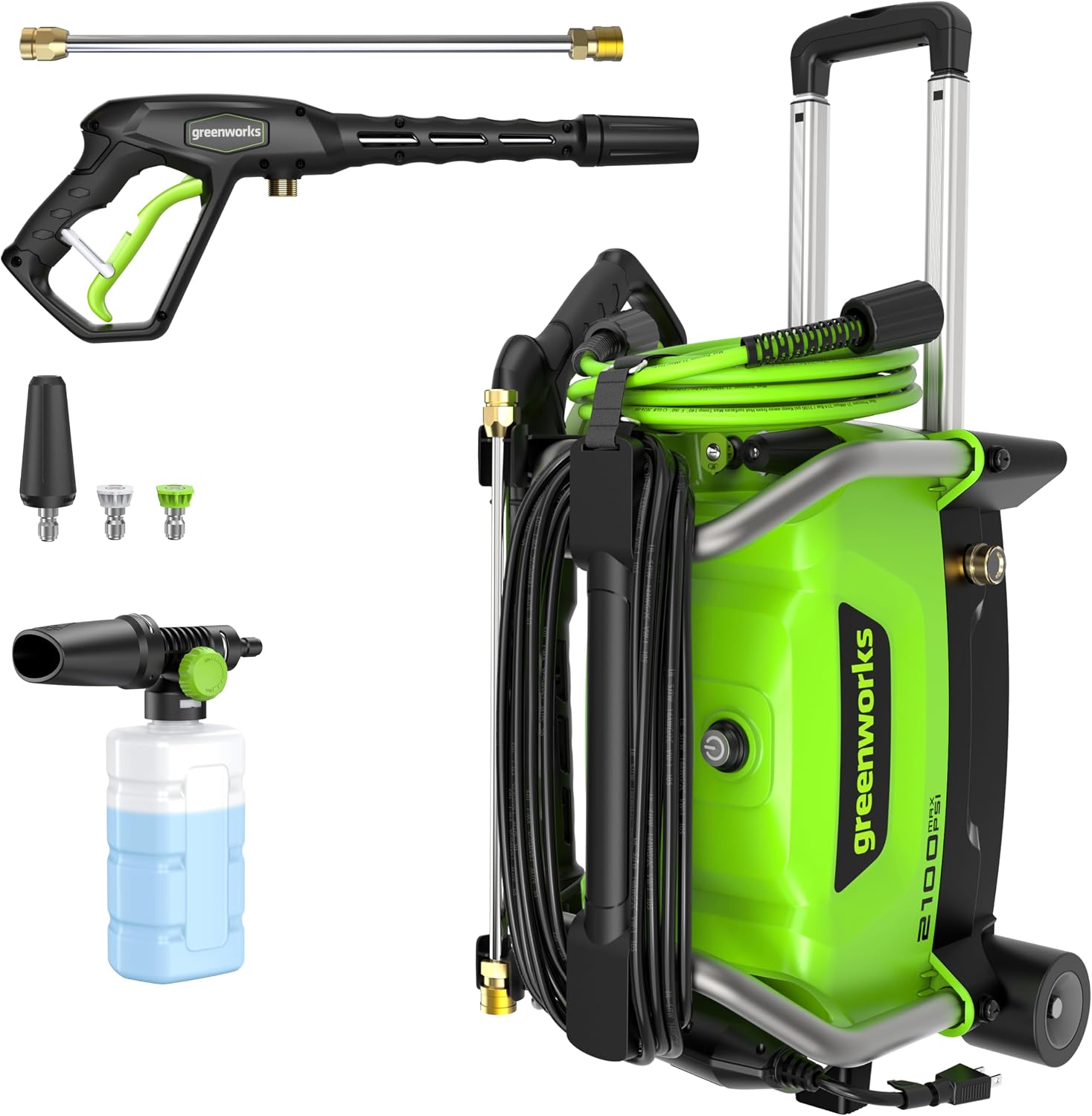 2100 PSI (1.2 GPM) Electric Pressure Washer