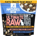 Ultimate Raw : Cat Kibble with Freeze-Dried Raw Whitefish, Duck Liver, Bone Broth, Herring & Superfoods