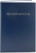Restaurant Reservation Book, Blue, Hardbound, 408 Pages