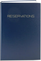 Restaurant Reservation Book, Blue, Hardbound, 408 Pages