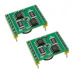Yuuhseel 2‑Pack A4950 Dual‑Channel DC Brushed Motor Driver Board, Pre‑Soldered Pins, Compatible with Arduino, Raspberry Pi, ESP32