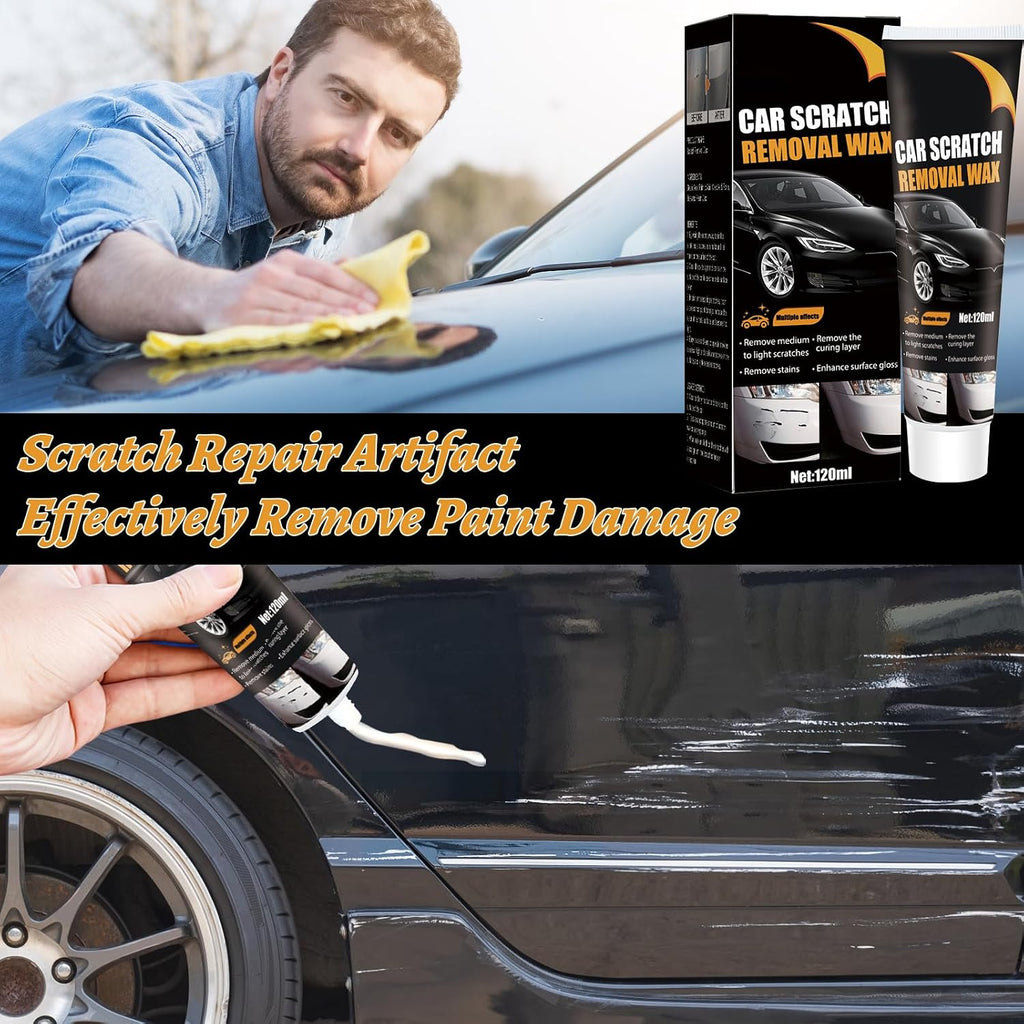Scratch Remover for Vehicles, Upgrade Car Scratch Remover for Deep Scratches, Car Polishing Wax Scratch Remover for