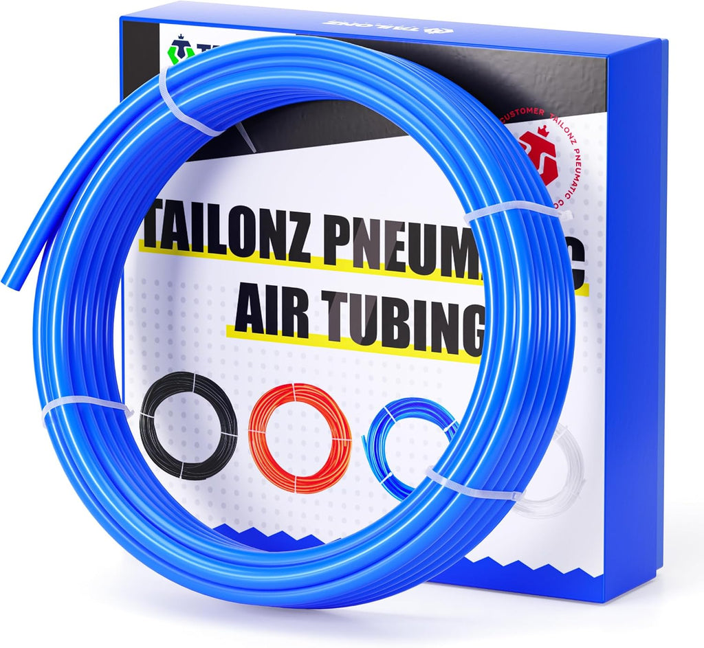 TAILONZ Blue 1/2" OD PU Air Hose 10M/32.8ft