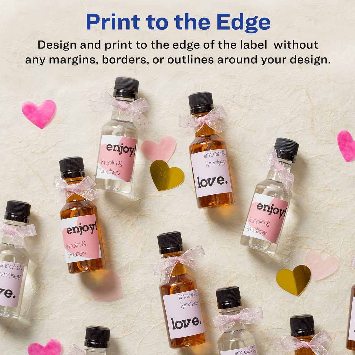 Printable Square Labels, 2" x 2", Matte White, Laser & Inkjet Compatible, 300 Blank Labels per Pack, Great for
