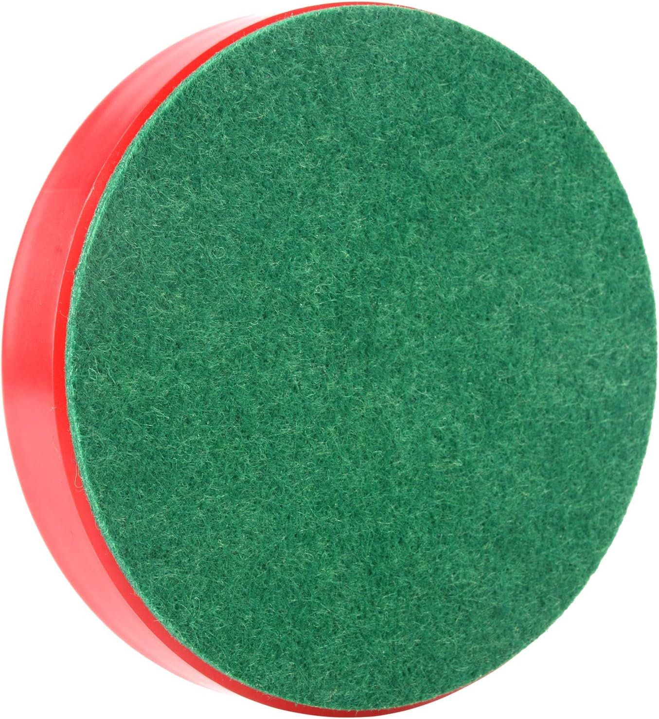Air Hockey Pushers and Red Air Hockey Pucks, Goal Handles Paddles Replacement Accessories for Game Tables (4 Striker