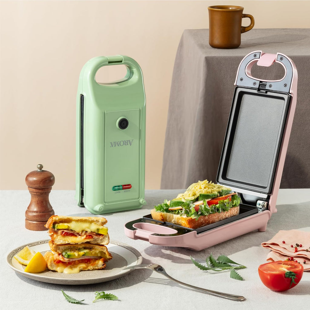 Swap & Flip Waffle Maker with Removable Plates: 3-in-1 Panini Press, Mini Donut Maker, and Waffle Iron