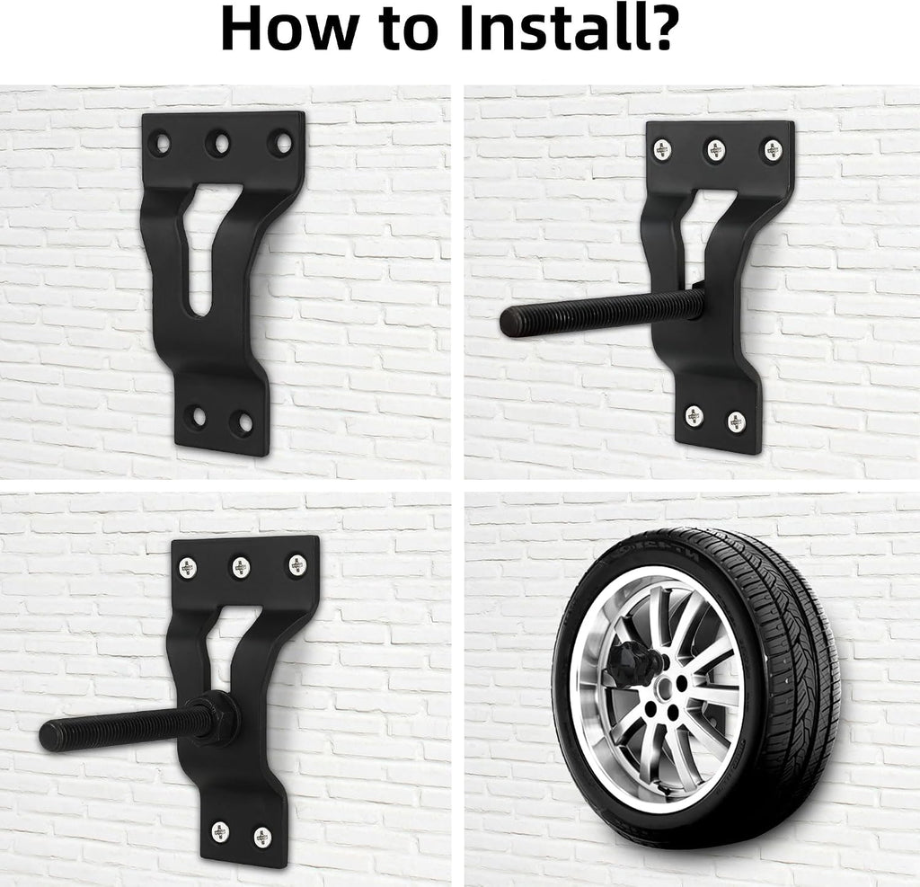 Wall Mount Trailer Spare Tire Mount for Utility Trailer，Enclosed Trailer Accessories for Trailer Spare Tire