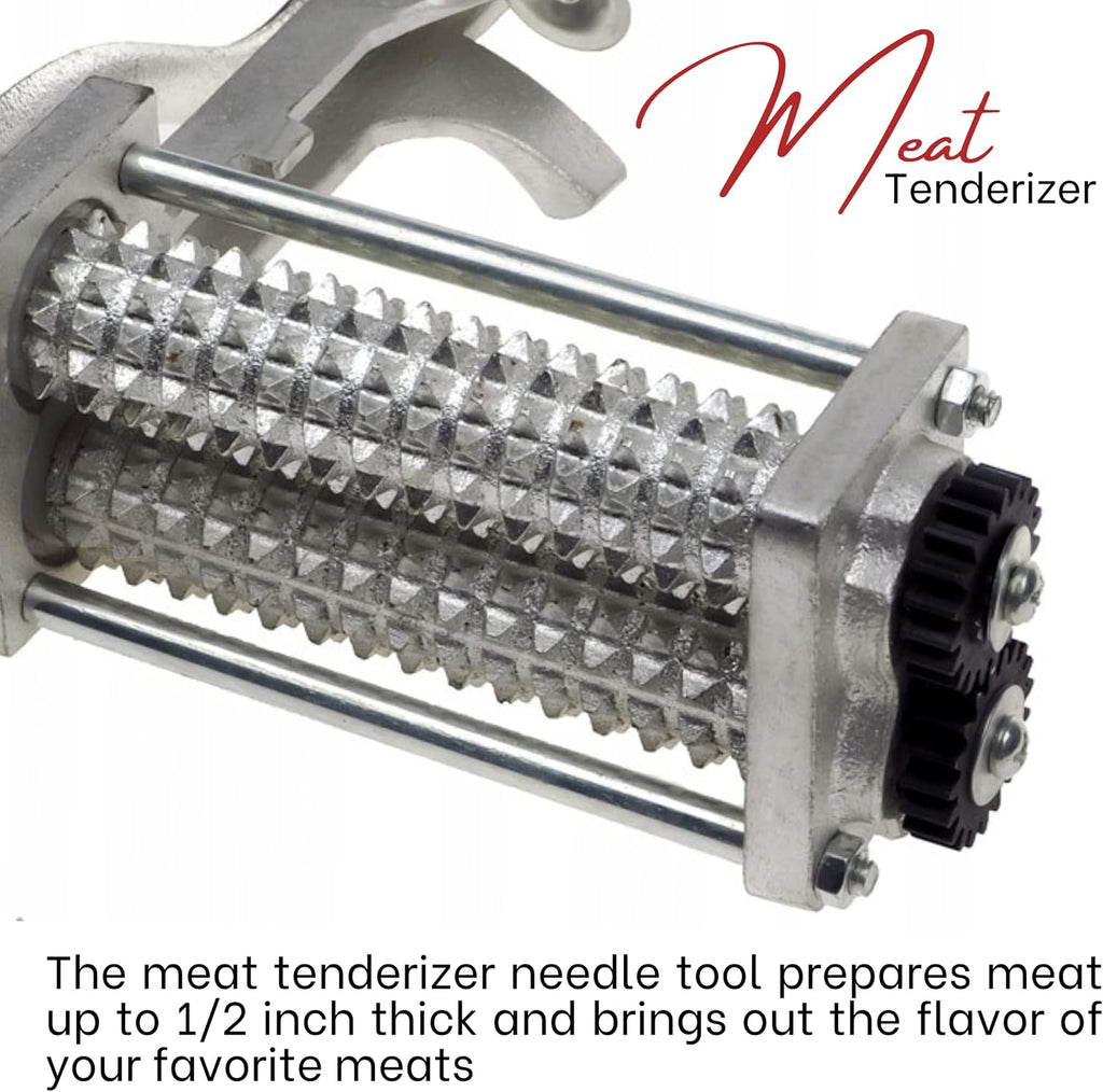 Heavy Duty Manual Meat Tenderizer – Cuber Tool Steak Flatten Tool Meat Tenderizer Commercial Tool Meat Grinder
