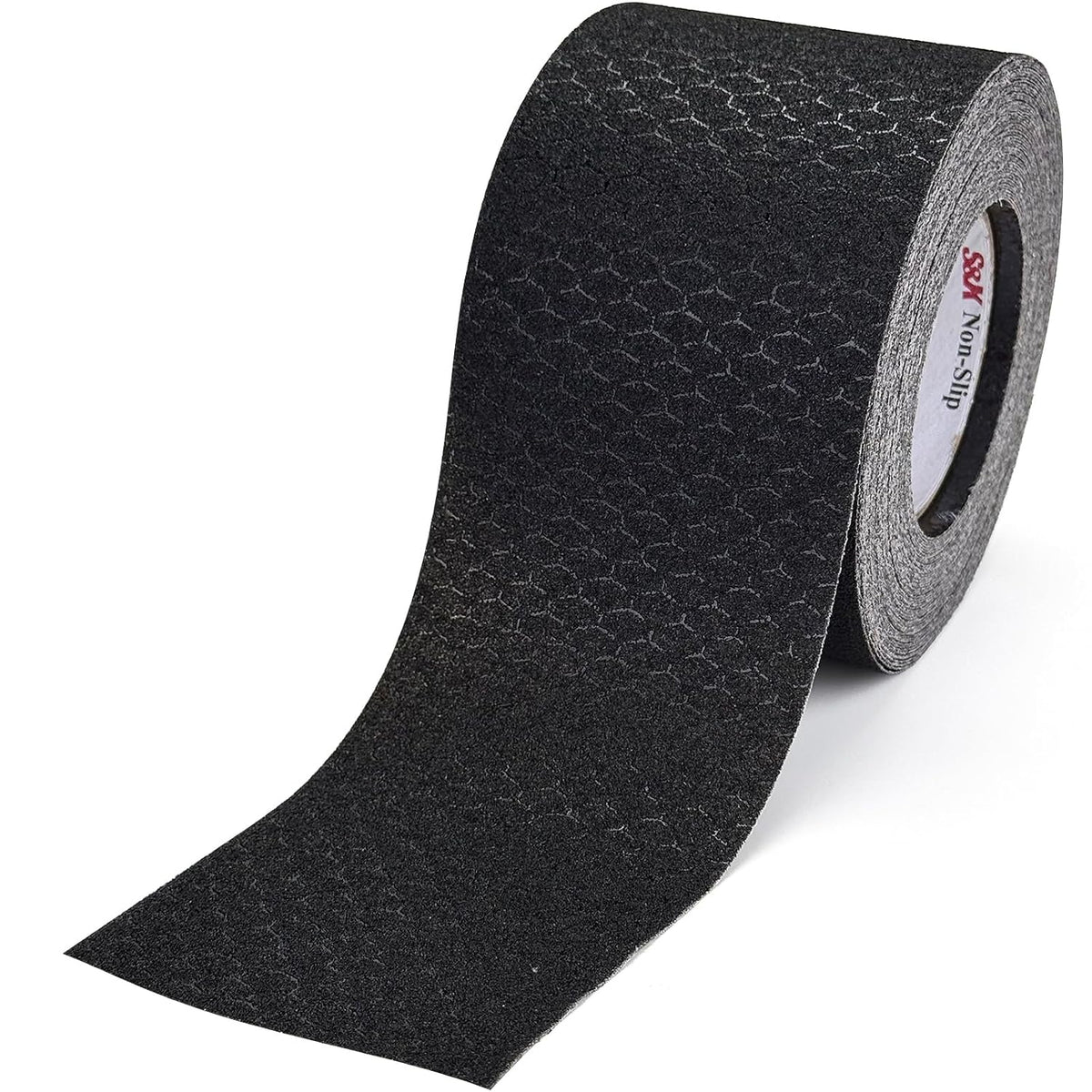 Anti Slip Tape 4in x 60ft Grip Tape for Stairs & Ramps, Patterned