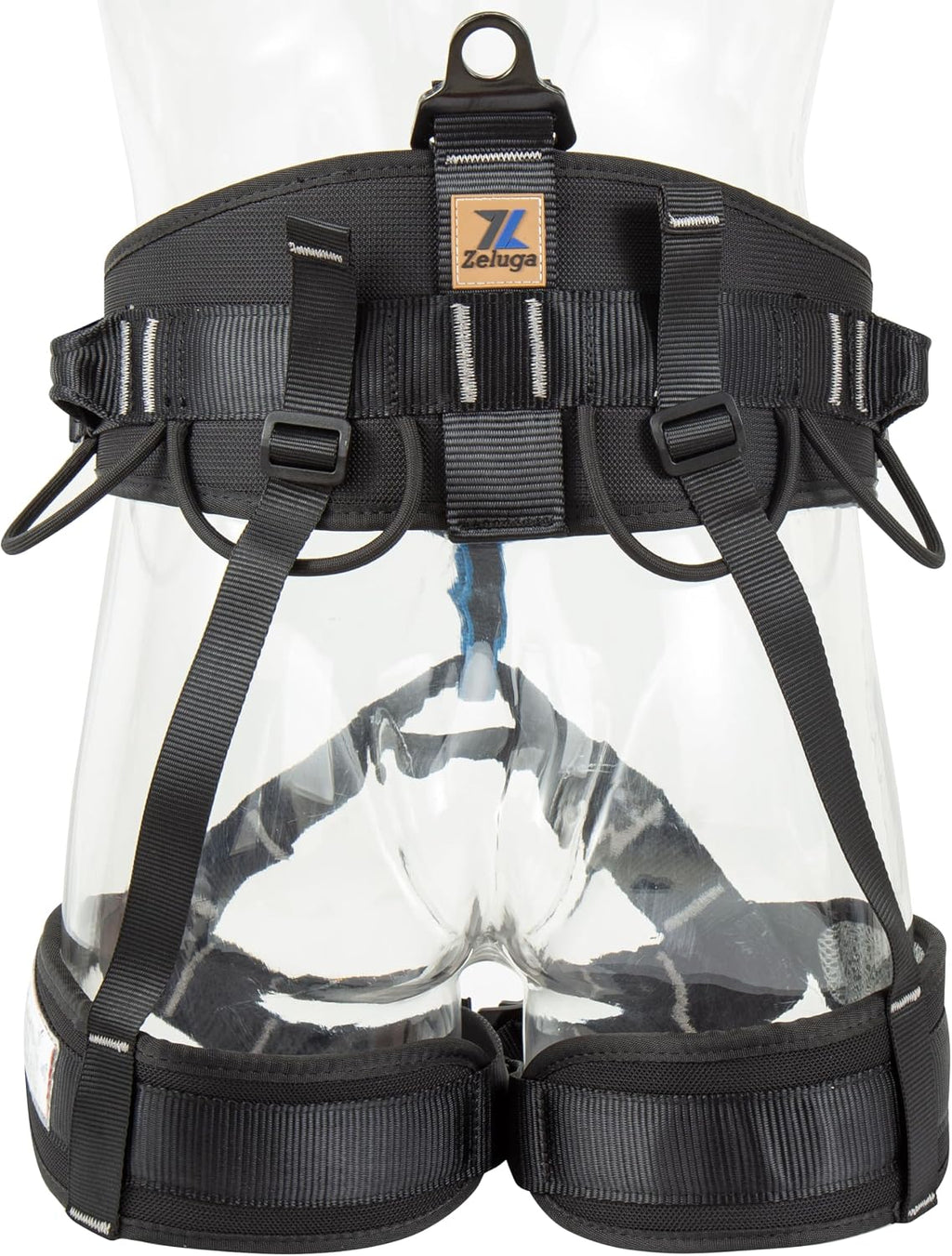 15-292 Professional Arborist Climbing Harness - High Strength Fall Protection Half Body Safety Harness with