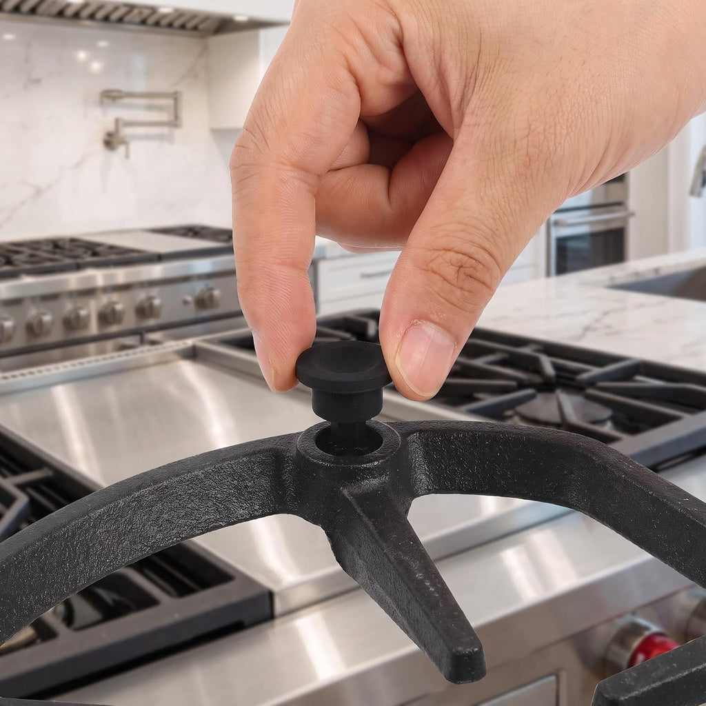 20pcs Stove Grate Rubber Feet, Replacement Grate Rubber Pads, Compatible with Subzero/Wolf, Gas Cooktop Range Burner Pad Support Bumpers Parts