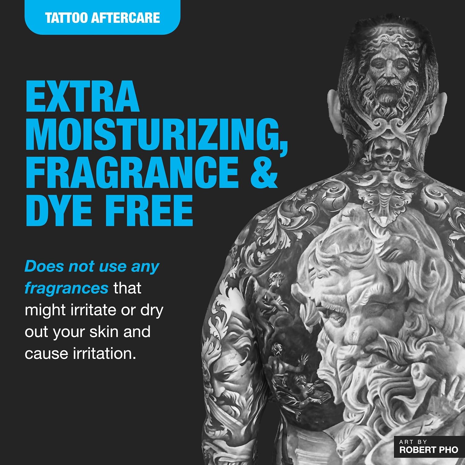 Aquatat Tattoo Healing Ointment - Tattoo Aftercare Cream for Tattoo Supplies - Fragrance- & Dye-Free Tattoo Care