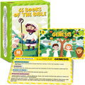 66 Books of The Bible Flash Cards Memory Verse Flashcards with Summary Figures Practical Application Christian