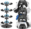 Headset Stand 4 Tiers for Desk, Rotatable Gaming Controller Stand for PS5/PS4/Xbox/Switch2/PS Portal/Phone, Universal