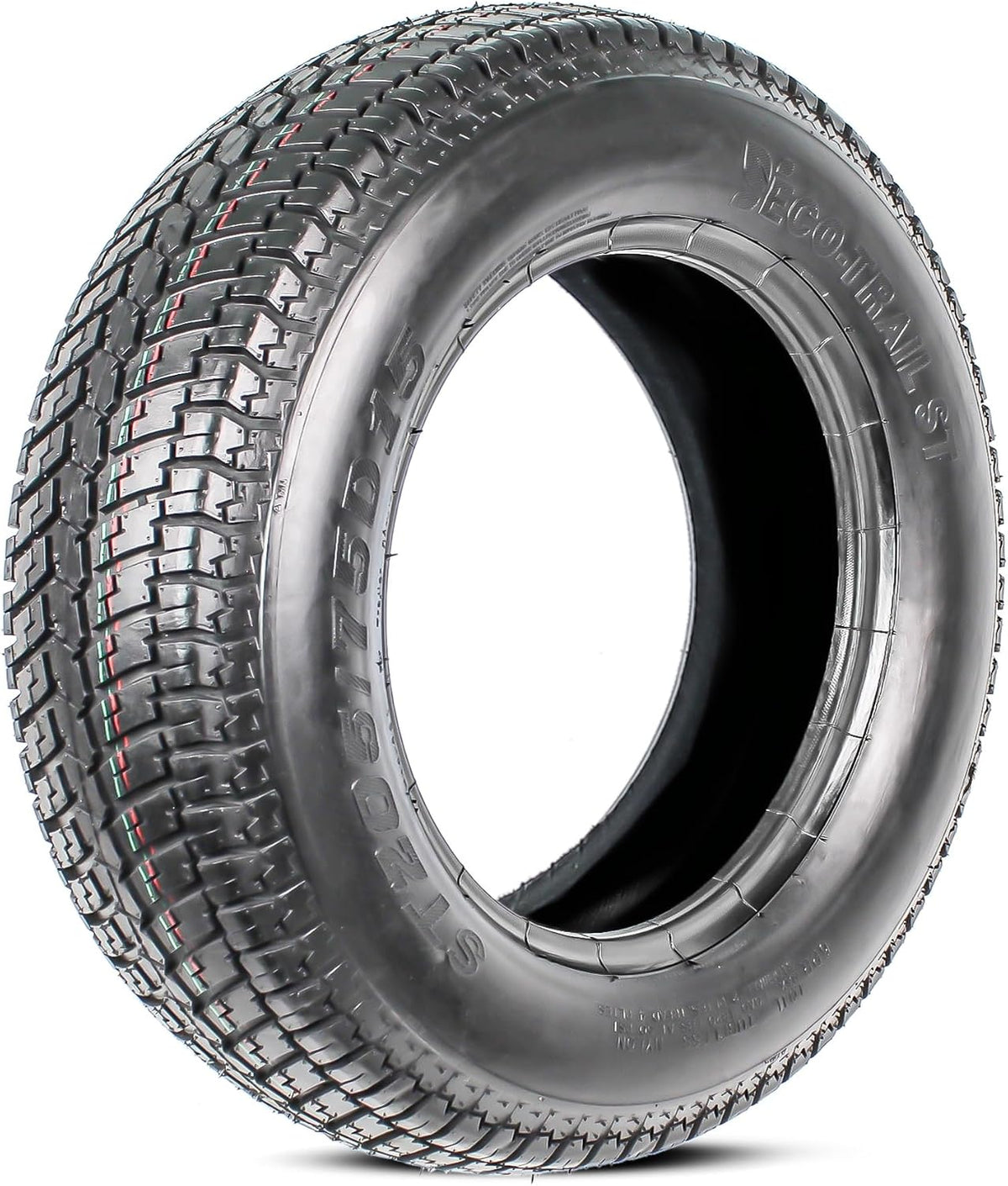 2-Pack ST205/75D15 15 Inch DEEP TREAD Trailer Tire Load Range C