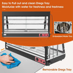 48" Countertop Food Warmer,3-Tier Countertop Warmers Display