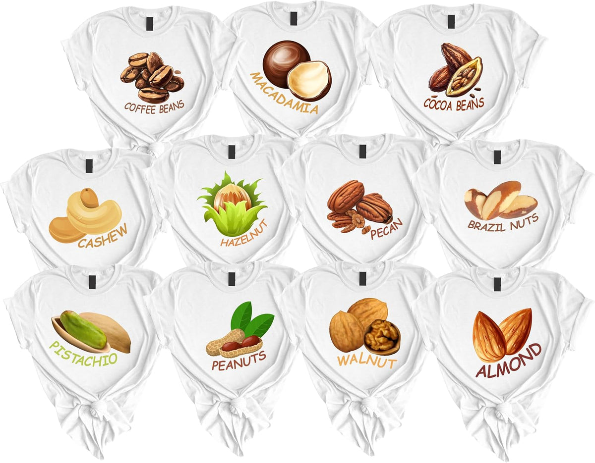 Bunch of Nuts Group Costume Shirt, Funny Matching Family Halloween Tee, Best Friends Shirts, Couples Costume Party