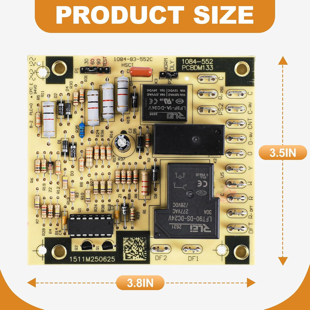 PCBDM133S Defrost Control Board for Goodman & Amana Heat Pumps/Furnace