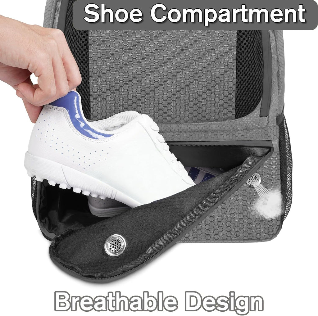 Soccer Backpack,Soccer Bag with Ball Holder, Water resistant Sport Equipment Bags Fit Basketball Volleyball Football