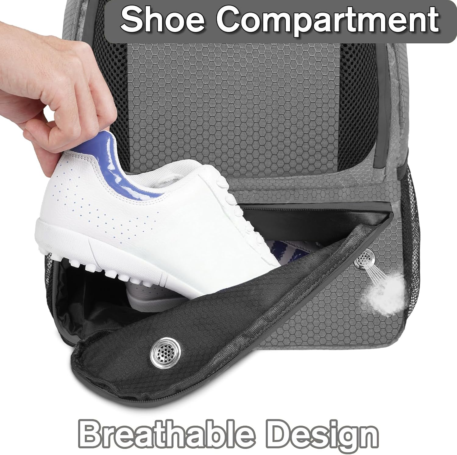 Soccer Backpack,Soccer Bag with Ball Holder, Water resistant Sport Equipment Bags Fit Basketball Volleyball Football