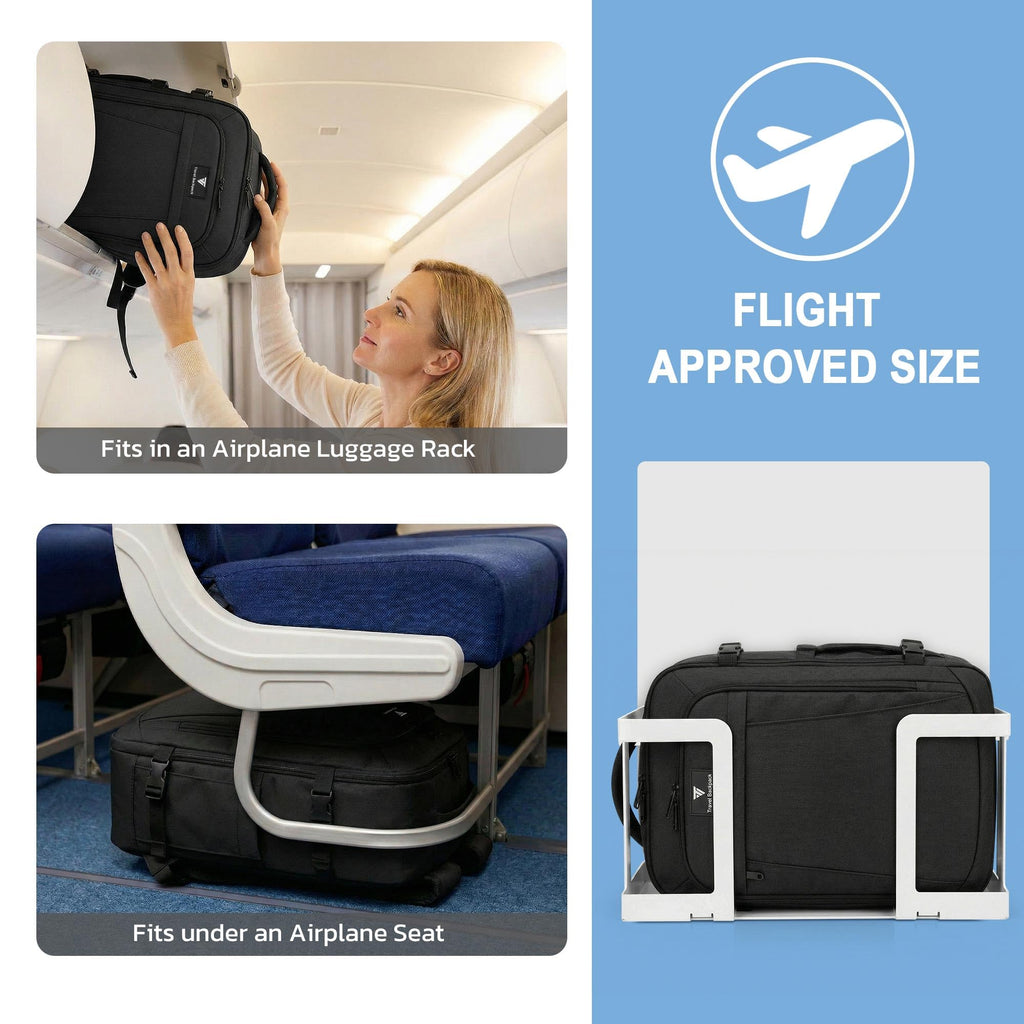 Carry On Travel Backpack, Flight-Approved 15.6 Laptop Backpack