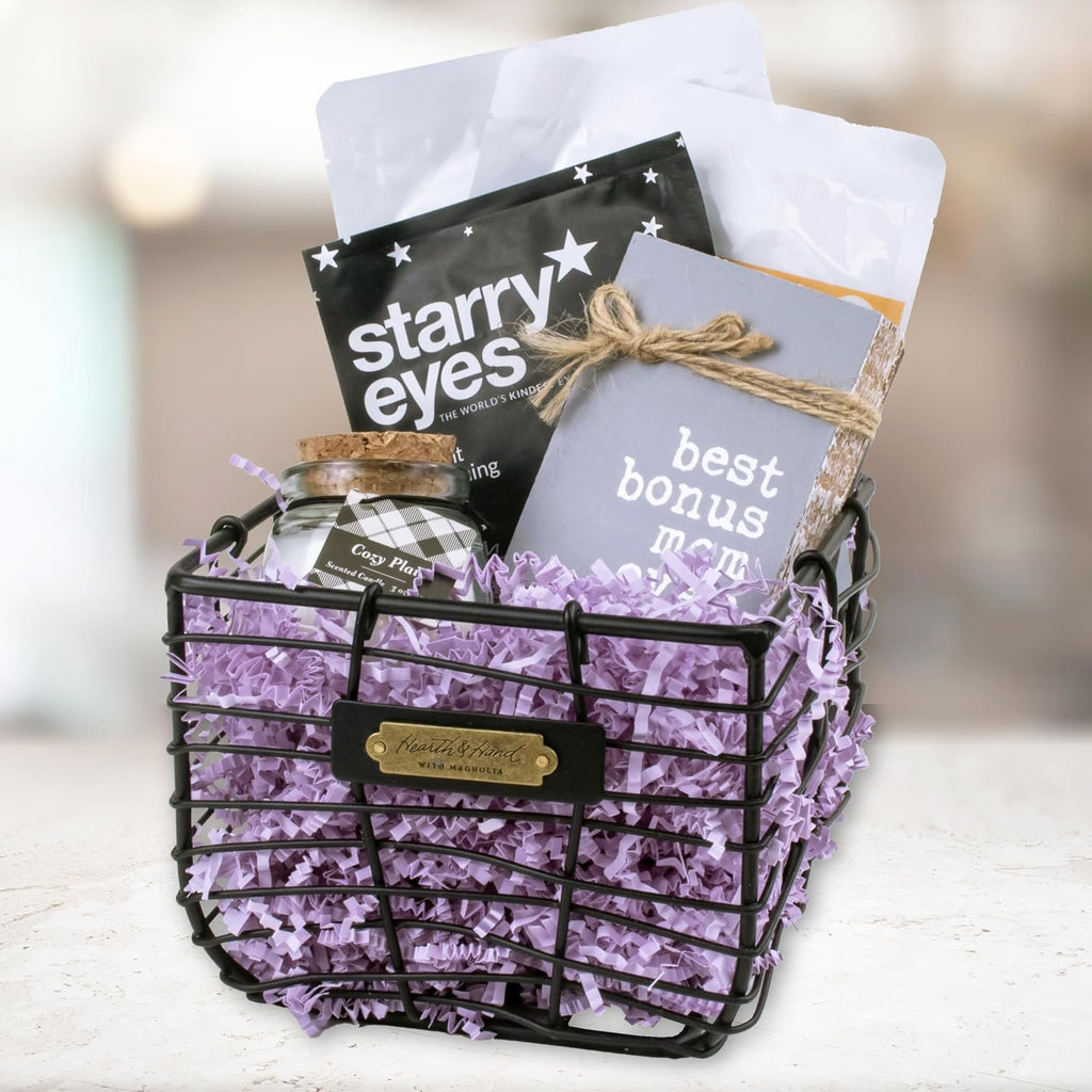 MagicWater Crinkle Cut Paper for Gift Baskets - 5LB - Lavender