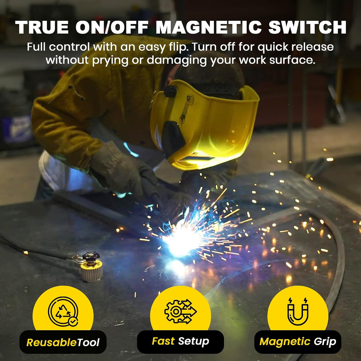 Magswitch 300 Amp Switchable Magnetic Welding Ground Clamp