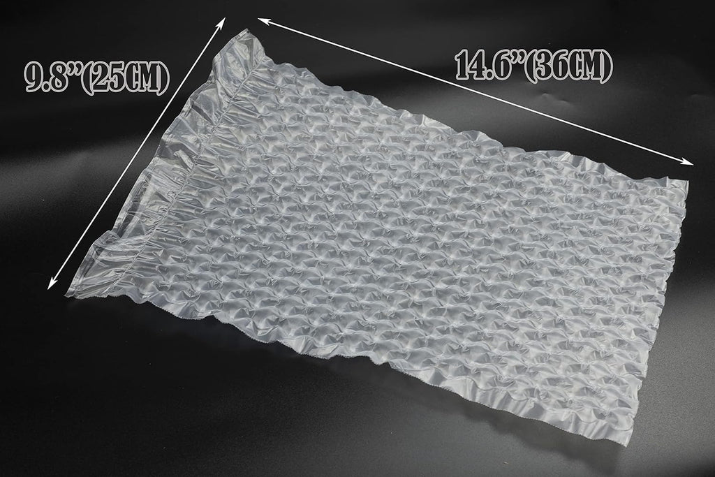 Air Cushion Wrap Roll - 984ft (14.6"x9.8") - Air Bubble Film - Clear - Bubble Wrap