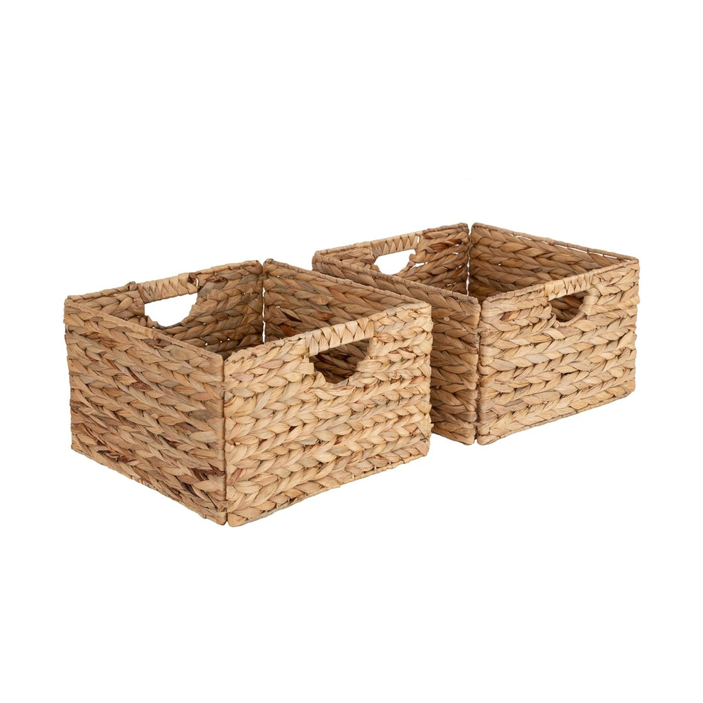 Premium Natural Handwoven Portable Laundry Bin Basket with Carrying Handles, Household Storage for Clothes, Linens