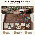 Brown Kraft Paper Roll, 15 inch X 38 Feet