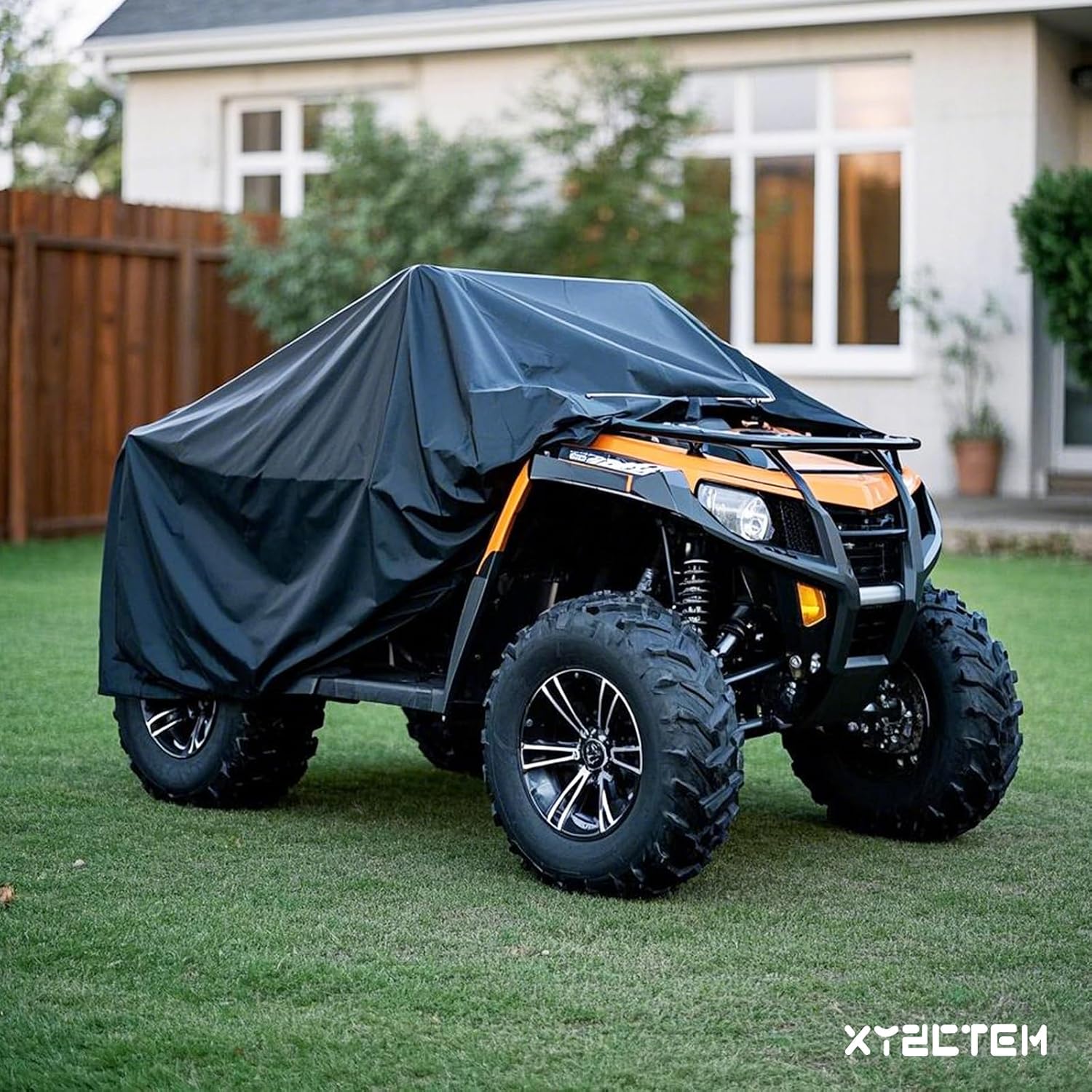 ATV Cover 210D Oxford Fabric Protection Against Water, UV, Wind | Quad Cover for Can-am, Suzuki, Kawasaki, Honda