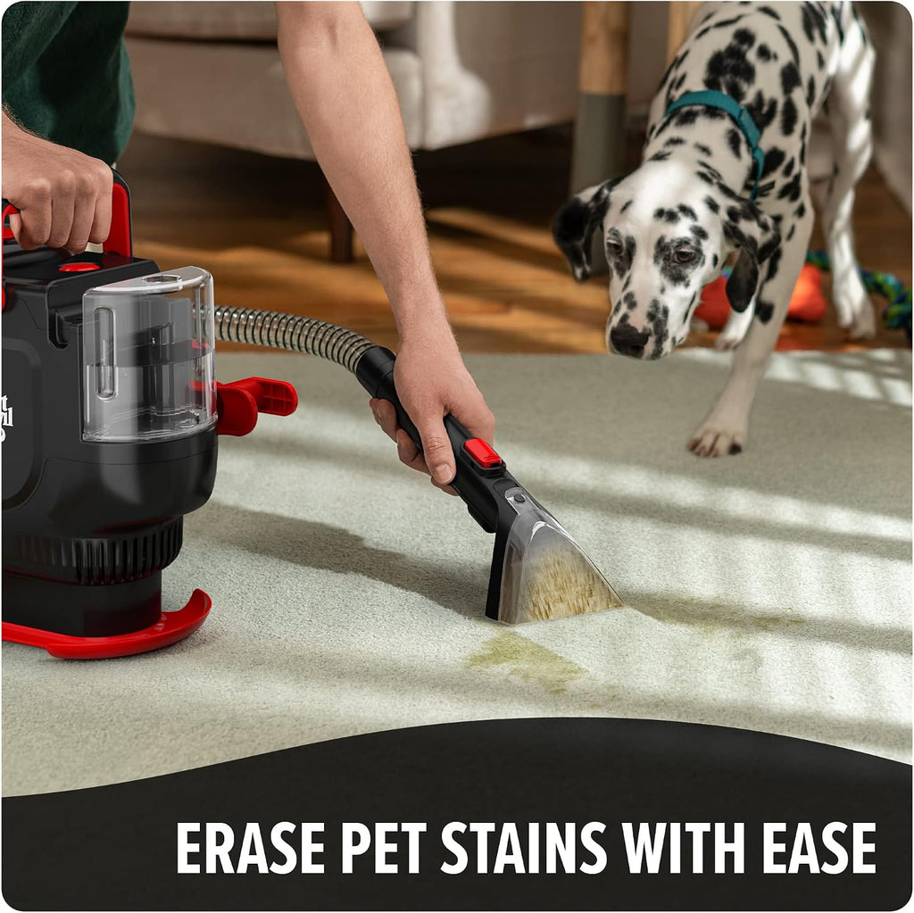Portable Spot Cleaner Machine for Carpet and Upholstery | Powerful Suction Spot Cleaning Machine with Versatile