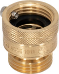 3/4 Inch FHT x 3/4 Inch MHT Hose Bibb Anti Siphon Vacuum Breaker, Brass Plumbing Fitting, 20199