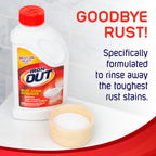 Powder Rust Stain Remover, Remove and Prevent Rust Stains in Bathrooms, Kitchens, Appliances, Laundry, and Outdoors