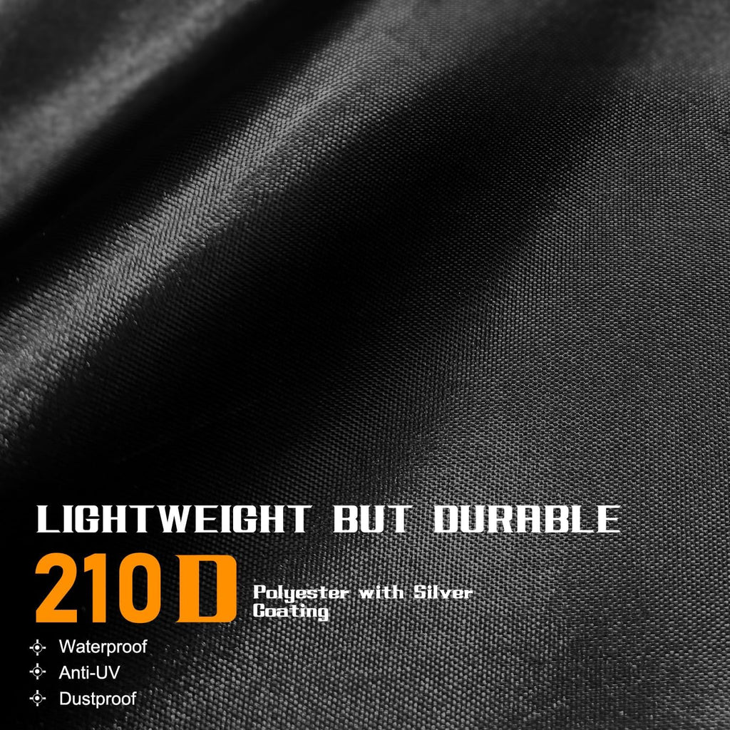 Zero Turn Mower Cover 60 Inch Deck,Oxford Cloth,2 Buckle Straps | Waterproof Outdoor Lawn Mower Tractor Covers