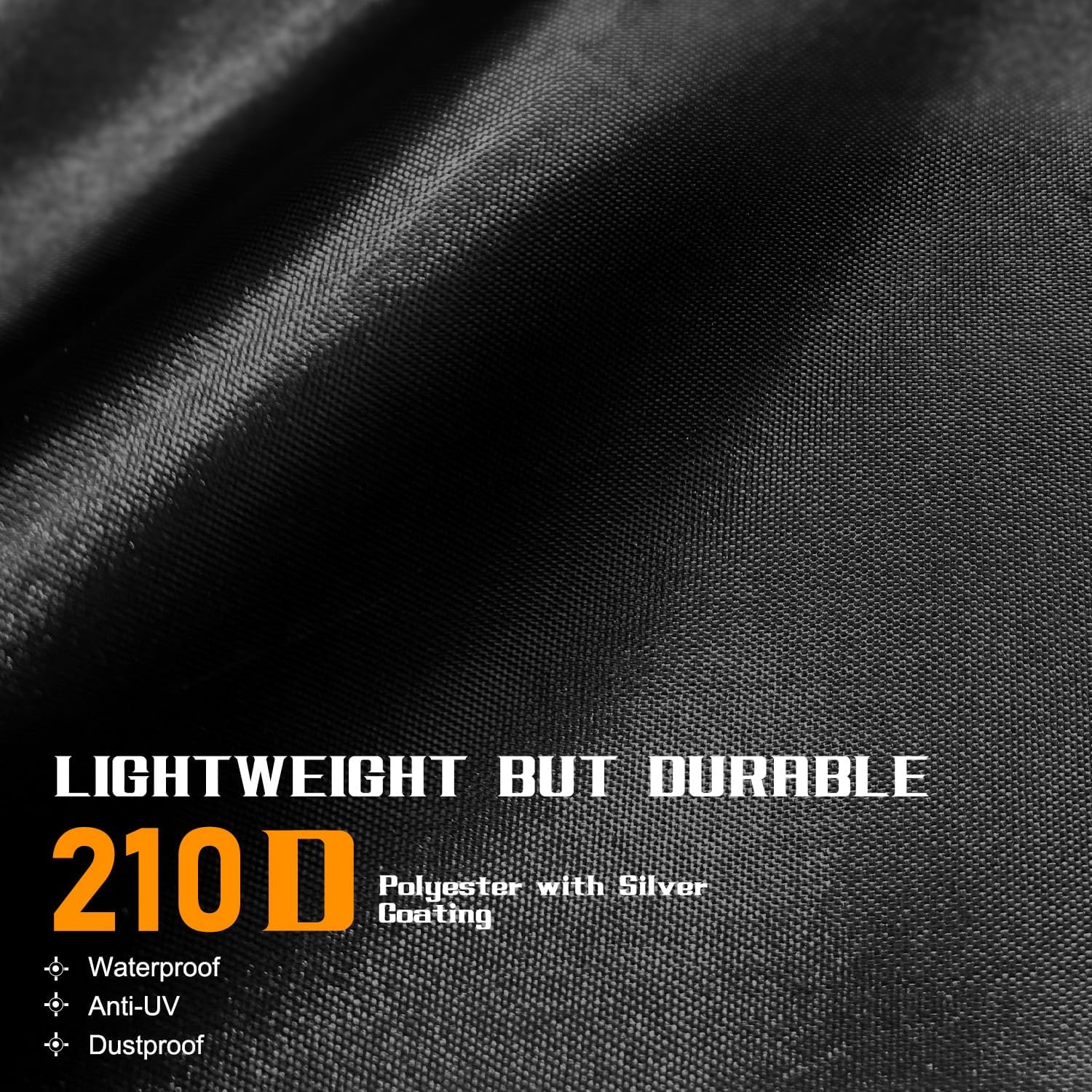 Zero Turn Mower Cover 60 Inch Deck,Oxford Cloth,2 Buckle Straps | Waterproof Outdoor Lawn Mower Tractor Covers